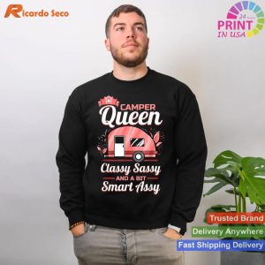 Camper Queen Attitude Express with Our Stylish T-shirt