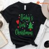Celebrate Baby's First Christmas T-shirt