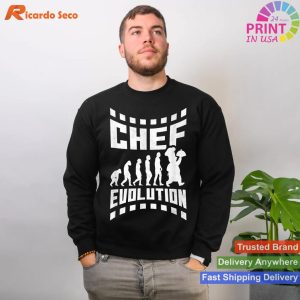 Chef Evolution - Cooking Enthusiast T-shirt