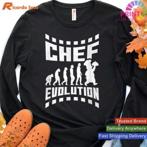 Chef Evolution - Cooking Enthusiast T-shirt