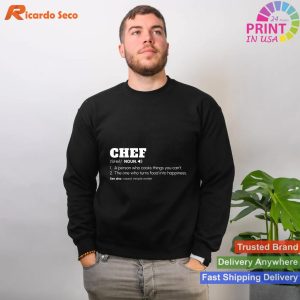 Chef's Dictionary - Pastry Chef Culinary Cooking T-shirt