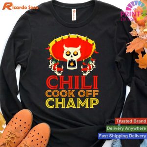 Chili Cook Off Champion Contest Winner T-shirt