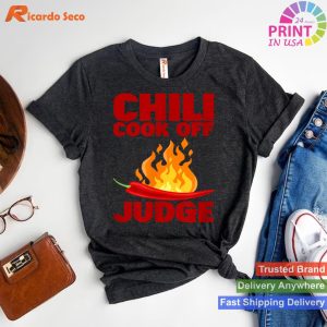 Chili Cook Off Judge Extraordinaire Official Judging T-shirt