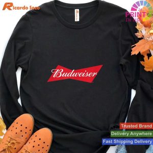 Classic Budweiser Bowtie T-shirt