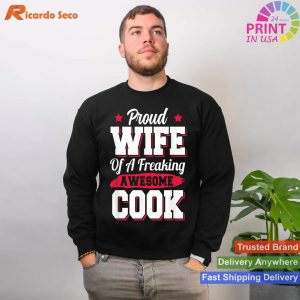 Culinary Connection Chef's Kitchen Wife Cook T-shirt