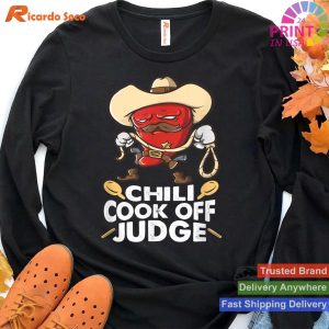 Culinary Judge Chili Cook Off Team Award T-shirt