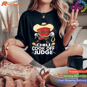Culinary Judge Chili Cook Off Team Award T-shirt