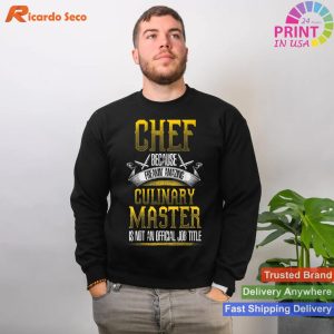 Culinary Master - Funny Chef's Cooking T-shirt