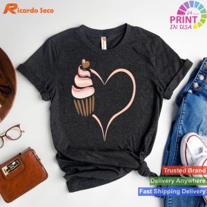 Cute Baking Cupcake - Muffin Lover's Choice T-shirt