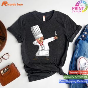 Dabbing Chef - Chief Cook Culinary Cuisine T-shirt