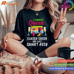 Empowered Camper Queen Show Your Style with Our T-shirt