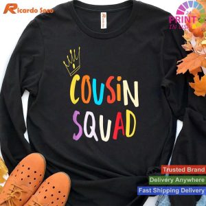 Family Reunion Camp Cousin 2018 New Cousin Crew T-shirt