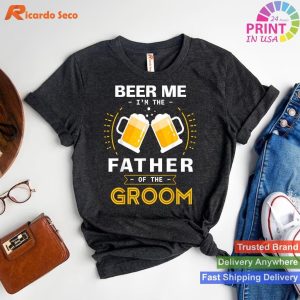 Father of the Groom Drinking Team T-shirt