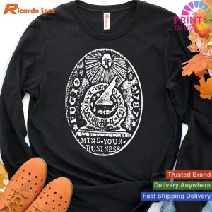 Fugio 1787 Cent Mind Your Business Coin T-shirt