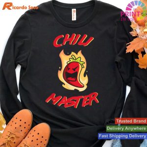 Gifts for Chili Masters Recognizing the Culinary Art T-shirt