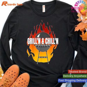 Grill'n Chill'n - Ultimate Barbecue Cookout Summer T-shirt