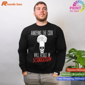 Halloween Special - Annoying the Cook Skull T-shirt