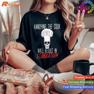 Halloween Special - Annoying the Cook Skull T-shirt