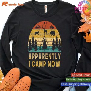 Hiking Laughter Enjoy Our Funny Camping T-shirt