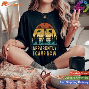 Hiking Laughter Enjoy Our Funny Camping T-shirt