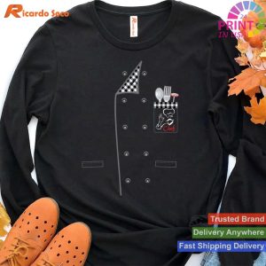 Jacket for Cooking Enthusiasts Love for All T-shirt