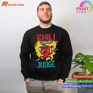 Mexican Flavor Chili Cook Off Judge T-shirt