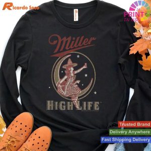 Miller High Life Vintage Moon Logo T-shirt