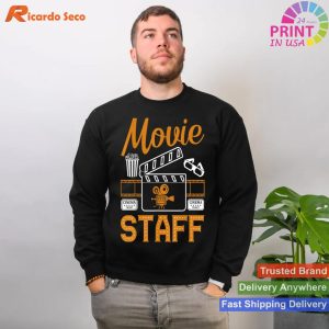 Movie Staff - Movie Night Film Fan - Cinema Watcher - Movie T-shirt