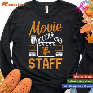 Movie Staff - Movie Night Film Fan - Cinema Watcher - Movie T-shirt