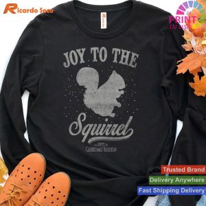 National Lampoon's Christmas Vacation Joy To The Squirrel T-shirt