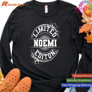 NOEMI Limited Edition Funny Personalized Name Gift Idea T-shirt