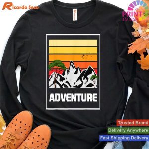 Outdoor Exploration Adventure Hiking Backpacking Explore T-shirt