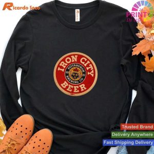 Pittsburgh Beer Lover Style 1 - Irons City Beer T-shirt