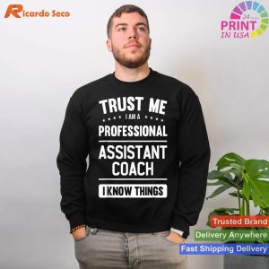 Professional Coach's Choice Assistant Coach T-shirt Gift Idea
