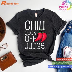 Red Chili Elegance Exclusive Judge Edition Cook Off T-shirt