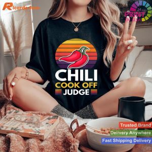 Red Chili Excellence Third Edition Judge Cook Off T-shirt