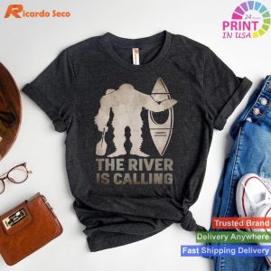 River Adventures & Bigfoot Share Your Love with This T-shirt