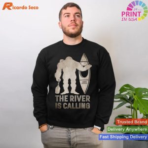 River Adventures & Bigfoot Share Your Love with This T-shirt