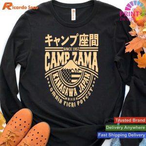 Service Tribute Celebrate Your Time at Camp Zama with Our T-shirt