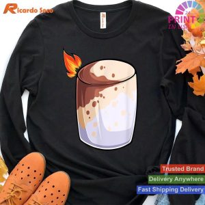 S'mores Costume Fun Spread Campfire Cheer with Our Matching T-shirt
