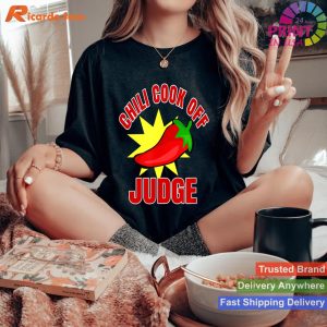 Spice Infusion Hot Pepper Judge Cook Off Shirt T-shirt