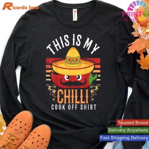 Spicy Showdown Chili Cook Off Contest Award Chef T-shirt