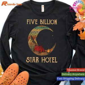 Starry Nights Camping Lovers Embrace America's National Parks T-shirt