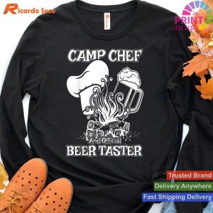 Summer Camp Chef - Perfect Gift for Campsite Cooks T-shirt