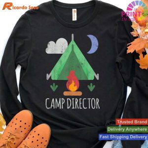 Summer Camp Spirit Embrace with Our Premium Quality T-shirt
