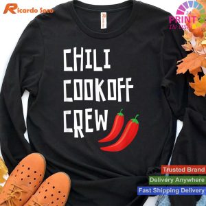 Team Unity Matching Chili Cook-Off Crew Shirts T-shirt