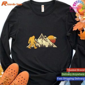Vintage Bigfoot & Outdoors Embrace Great Adventures T-shirt