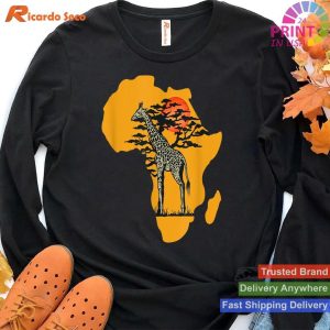 Wildlife Adventure African Safari Camping Outdoors Comes Alive T-shirt