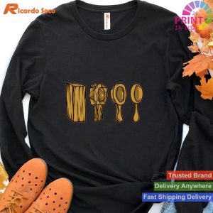 Wood Carving Craft Embrace Artistry with Our Camping T-shirt
