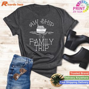 Ahoy Family! Cruise Travel T-shirt Gift